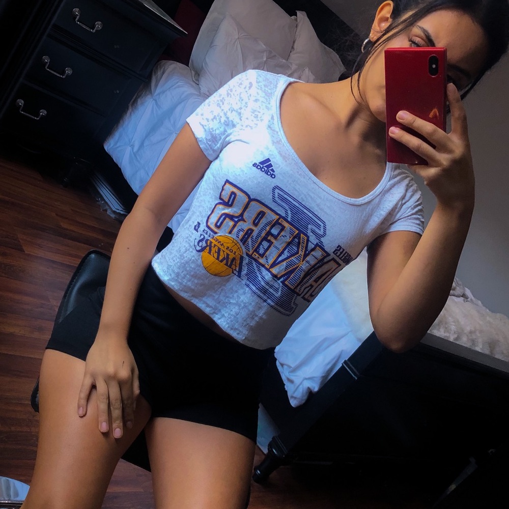 Adidas Lakers Crop top